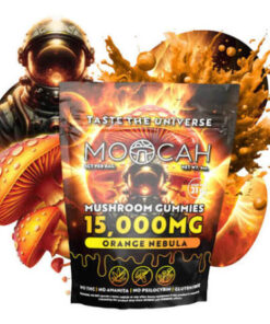 Mega-Dose Mushroom Gummies - Orange Nebula